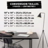 Affiche encadrée Abstract Puzzle Marron – Image 2