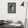 Affiche encadrée Abstract Puzzle Marron – Image 5
