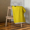 Serviette de plage jaune Amore – Image 3