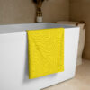 Serviette de plage jaune Amore – Image 5
