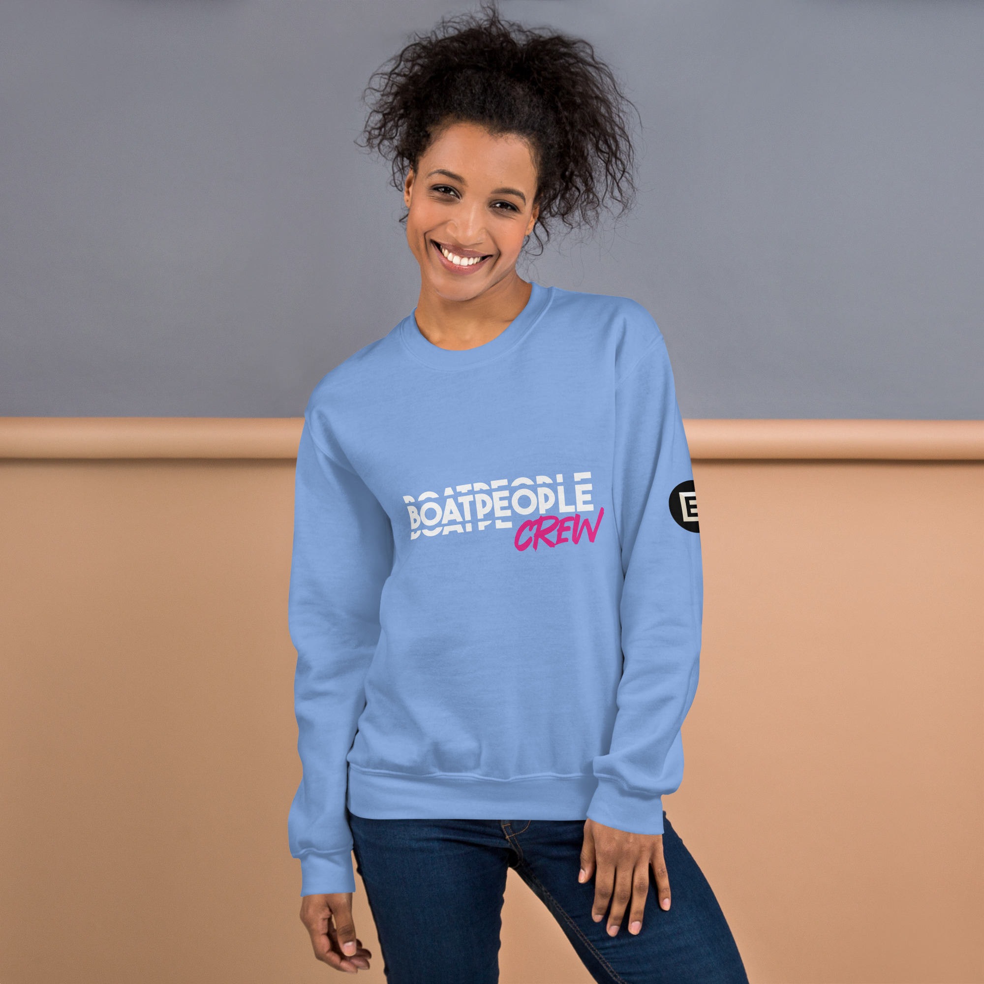 Sweat Boat People Crew Col Rond – Image 25