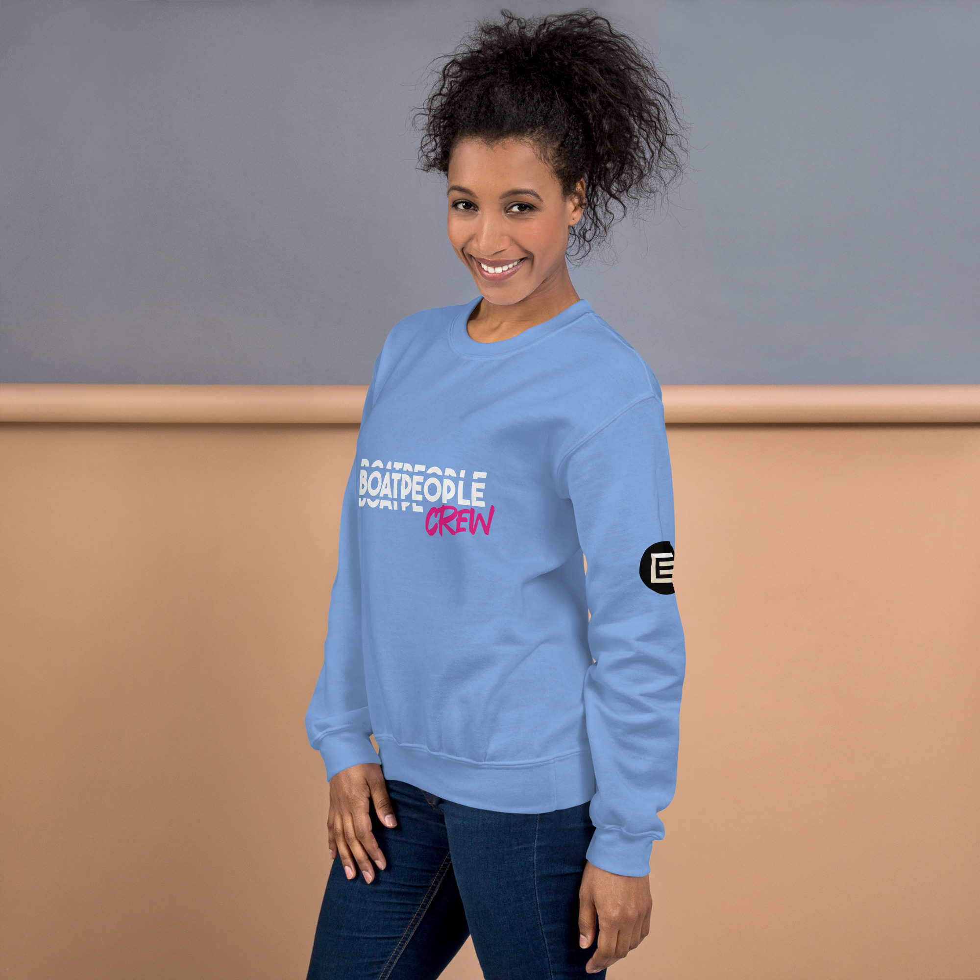 Sweat Boat People Crew Col Rond – Image 26