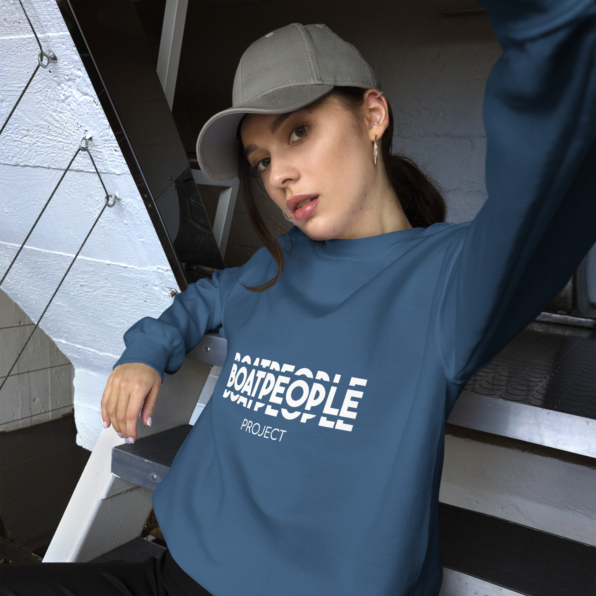 Sweat Boat People Project Col Rond – Image 6