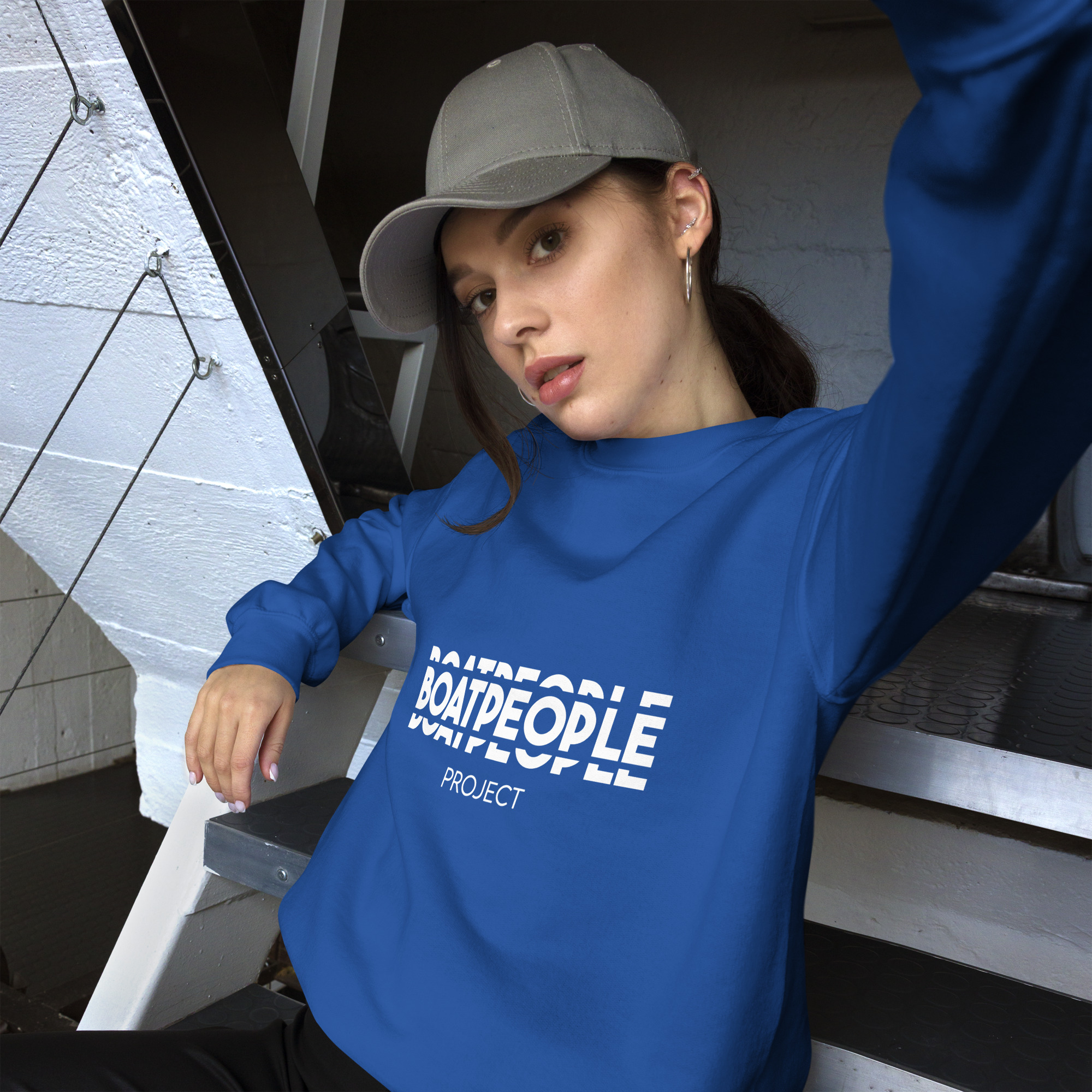 Sweat Boat People Project Col Rond