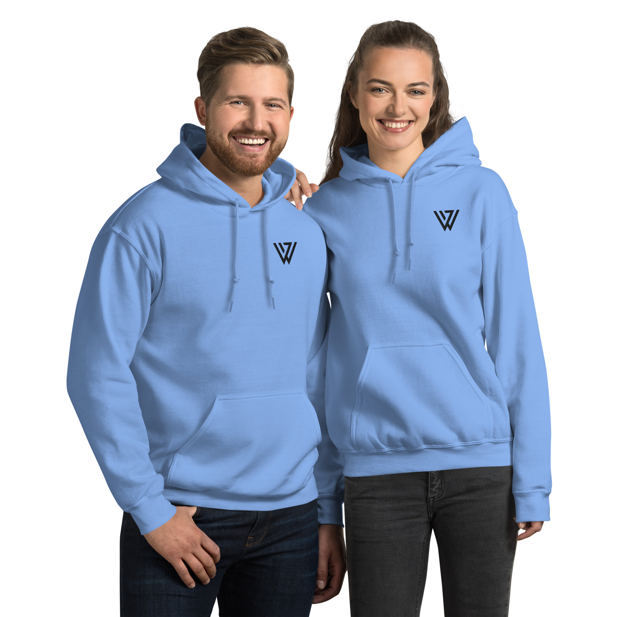 Sweat à capuche Webbing Studio brodé noir