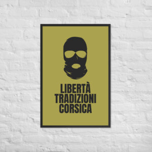 Affiche encadrée TRAD R. Corsica Gold