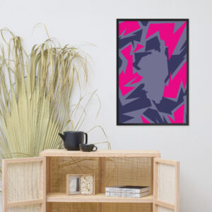 Affiche encadrée Abstract Puzzle Corse ( VR )