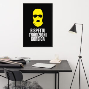 Affiche encadrée TRAD R. Corsica BYG