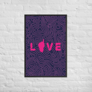 Affiche encadrée Amore Corse VP