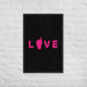 Affiche encadrée Amore Corse BP
