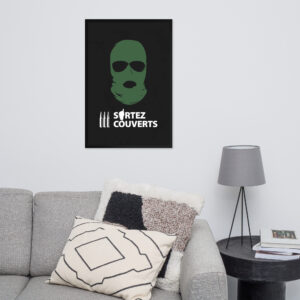 Affiche encadrée Ribellu Corse BB