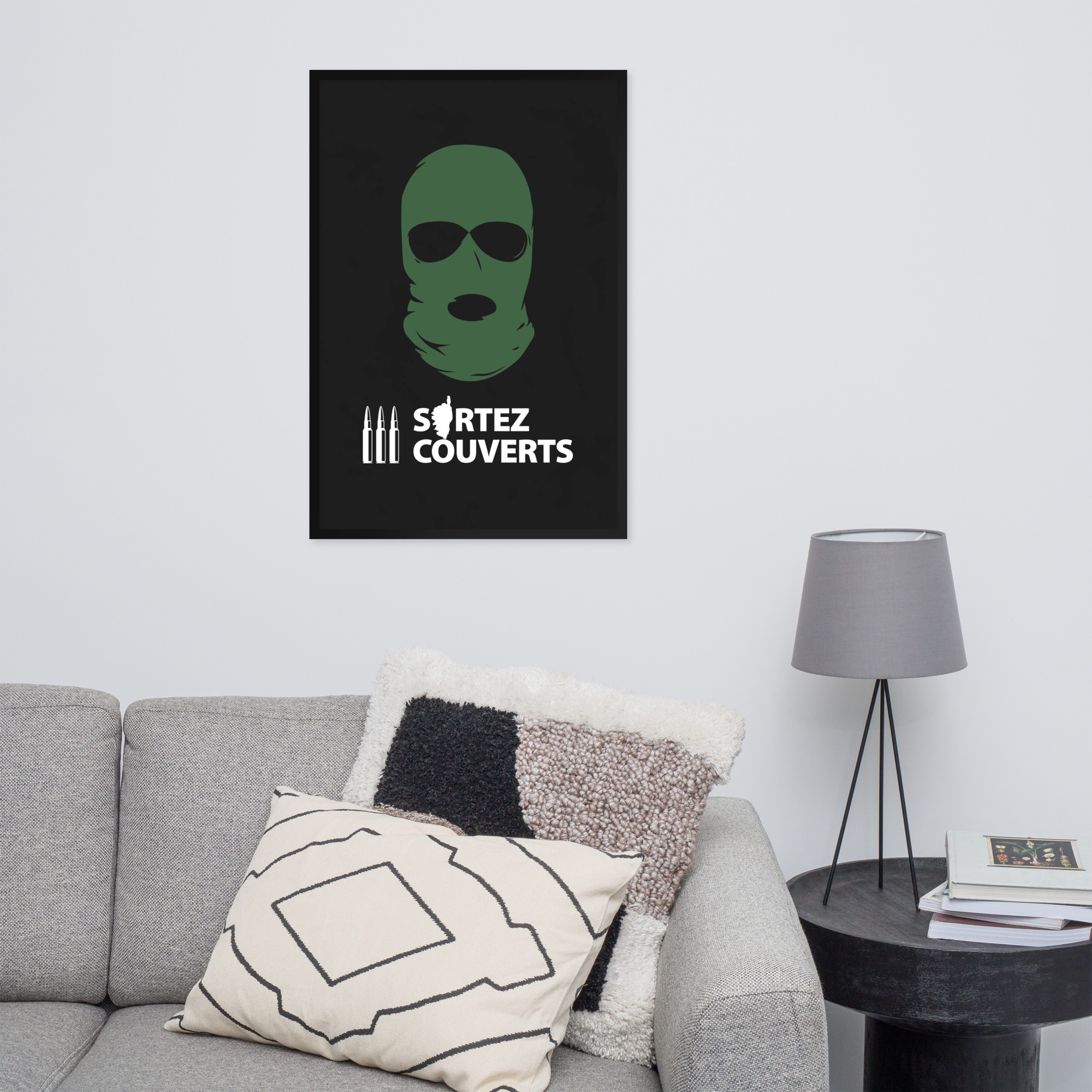 Affiche encadrée Ribellu Corse BB