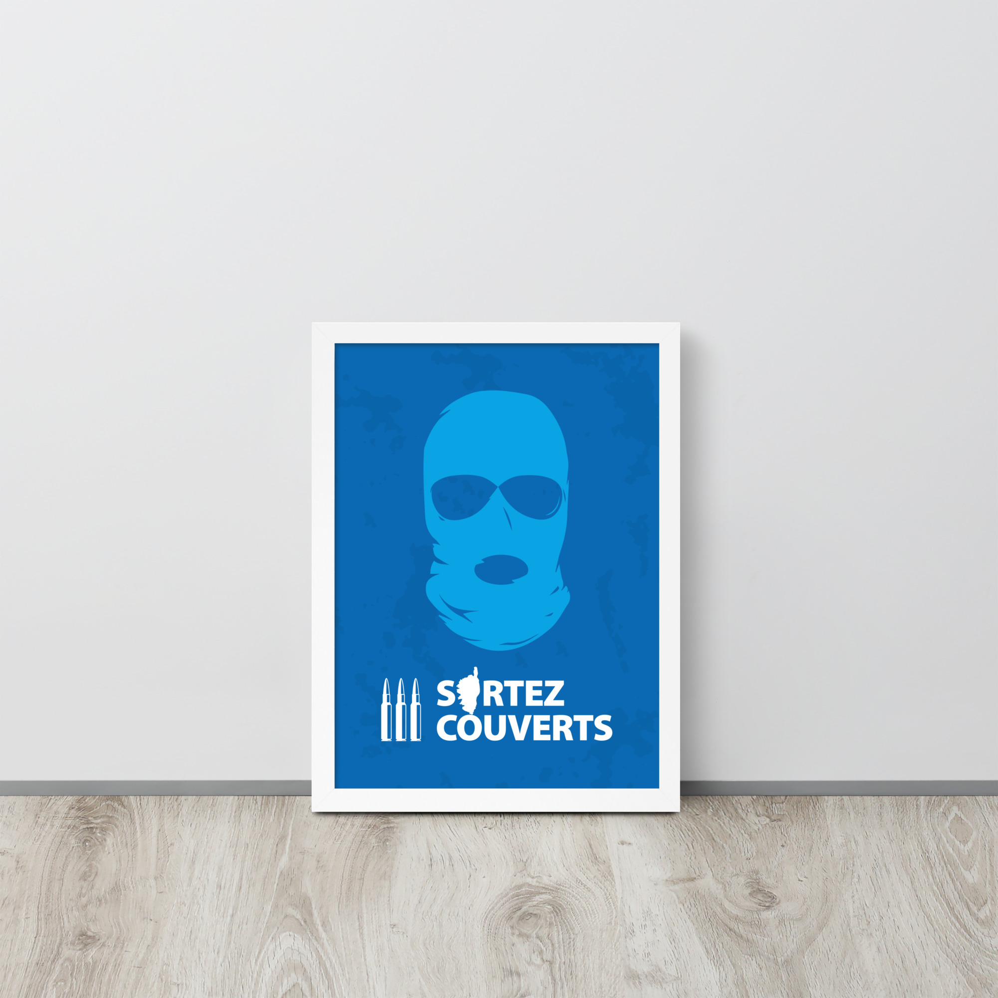 Affiche encadrée Ribellu Corse Blue – Image 6