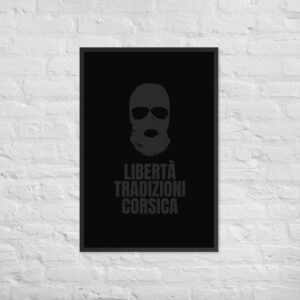 Affiche Encadrée Tradizioni Black