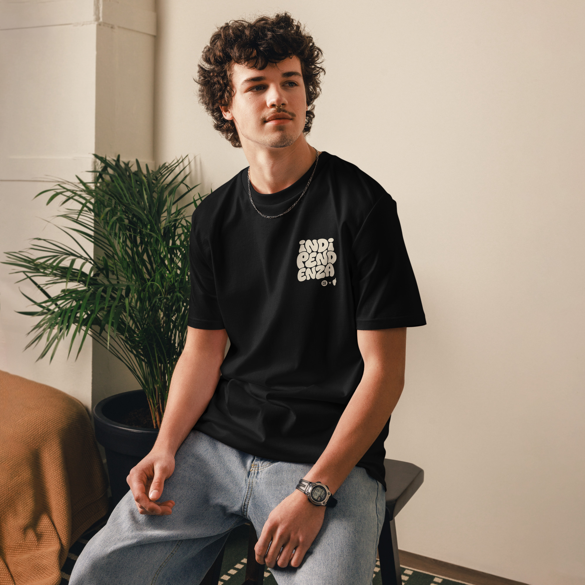 T-shirt bio Indipendenza N-BE