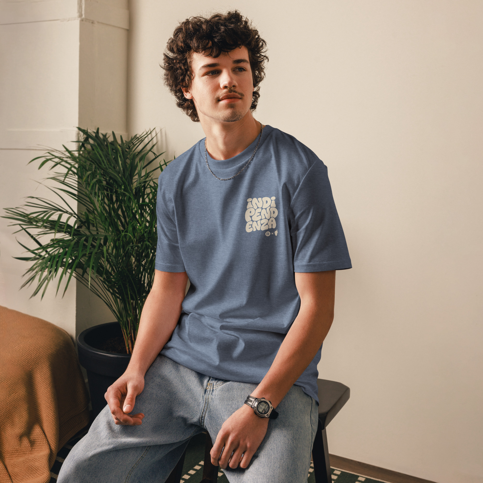 T-shirt bio Indipendenza BG-BE