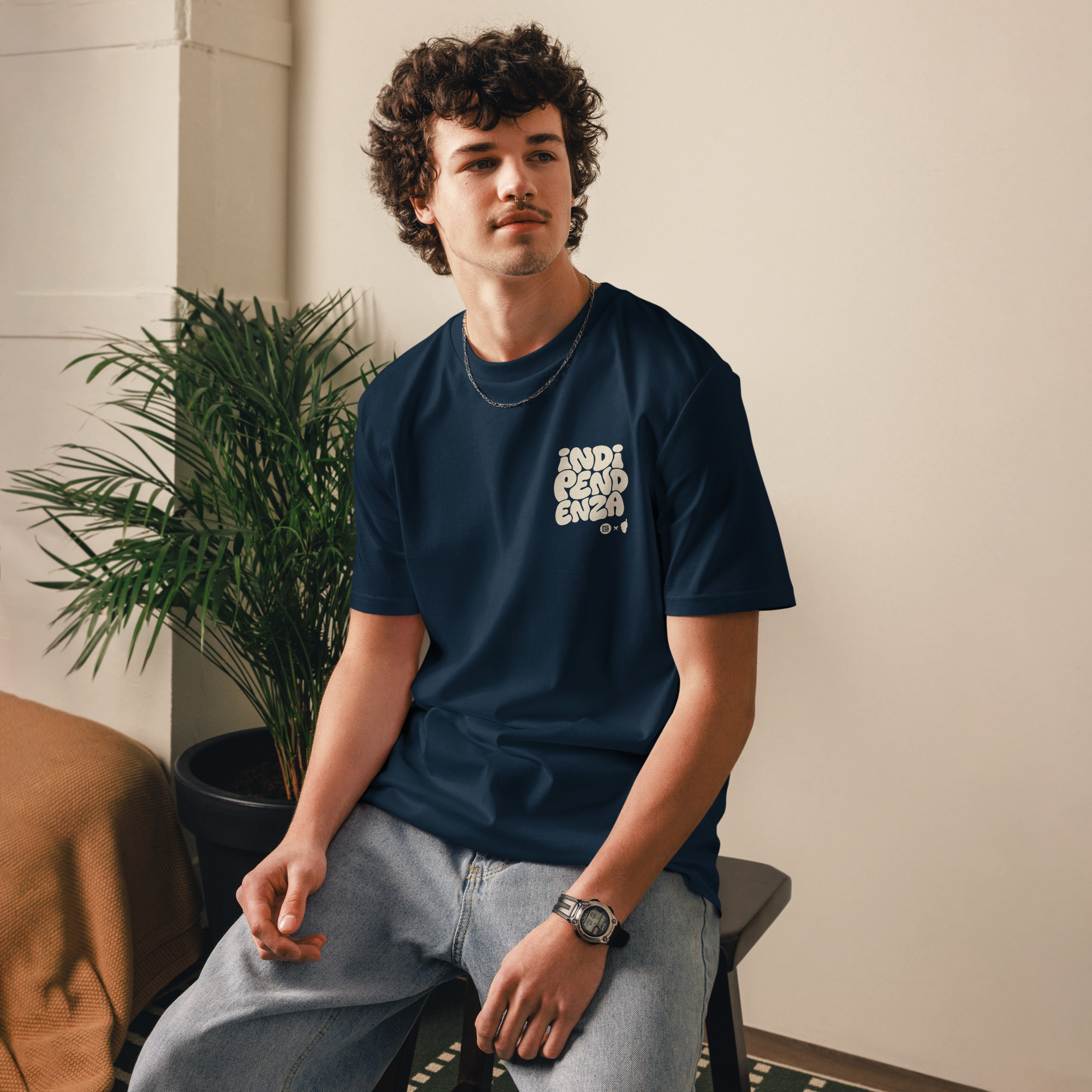 T-shirt bio Indipendenza Ma-BE