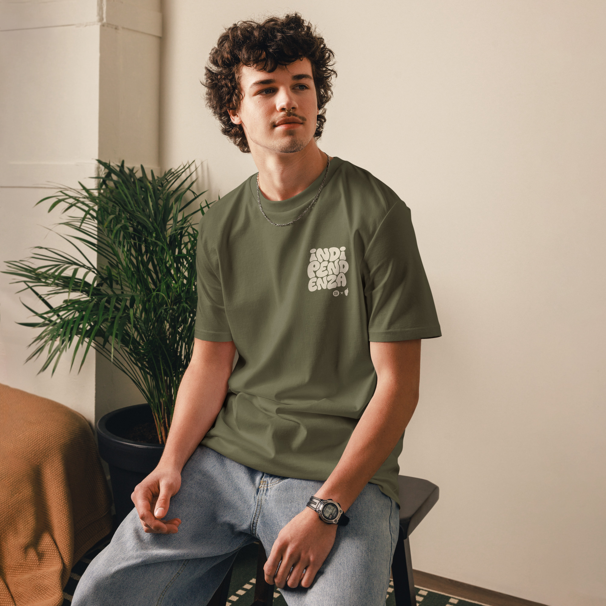 T-shirt bio Indipendenza KK-BE