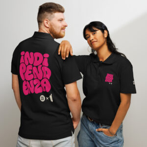 Polo piqué Indipendenza N-Pink
