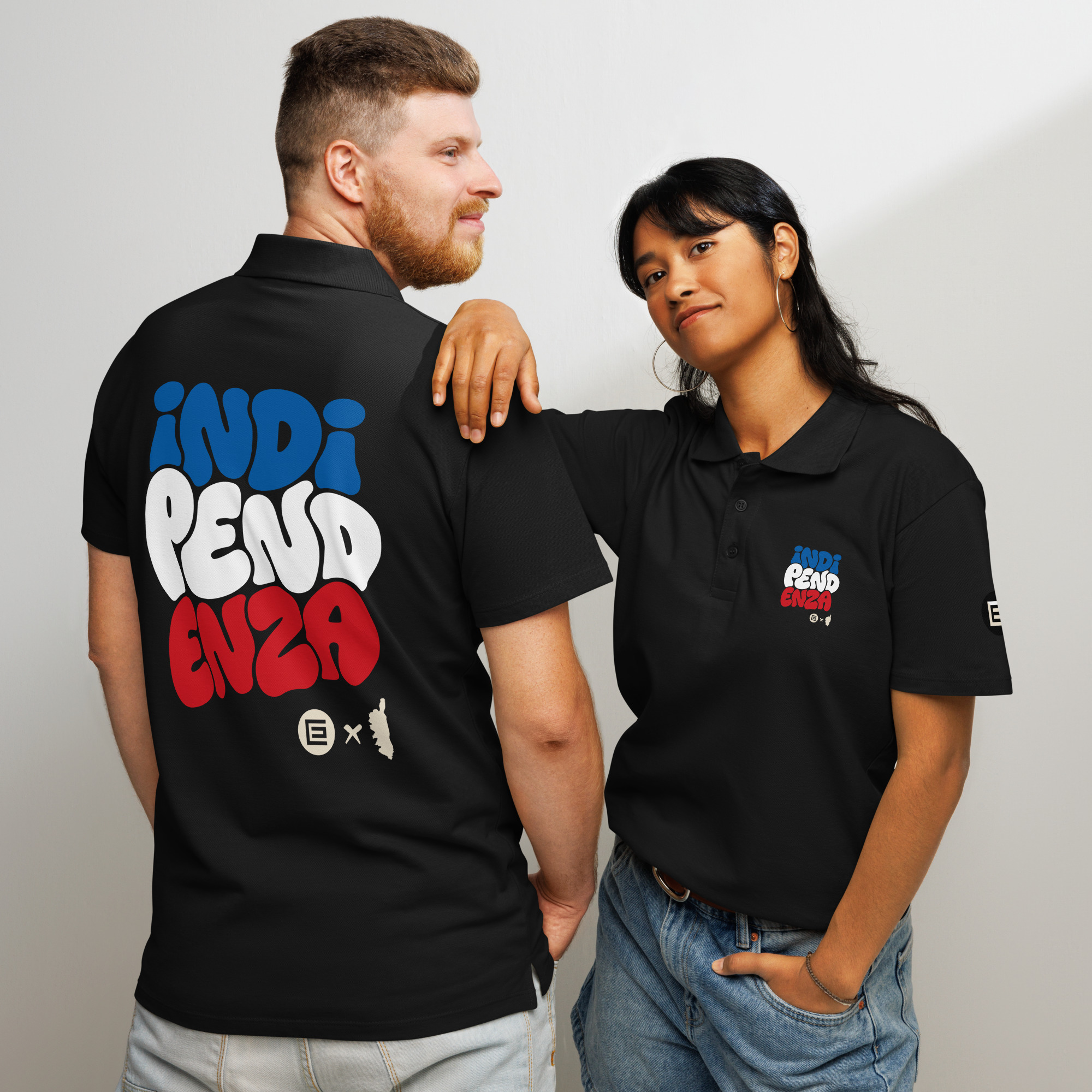 Polo piqué Indipendenza N-FRA