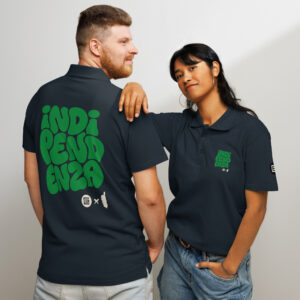 Polo piqué Indipendenza Ma-GREEN