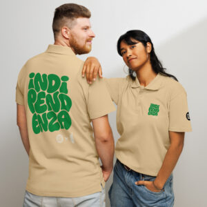 Polo piqué Indipendenza Be-GREEN