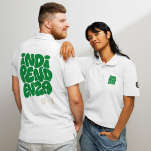 Polo piqué Indipendenza W-GREEN