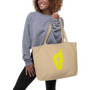 Grand tote bag bio Corse Quasquara Y-Beige