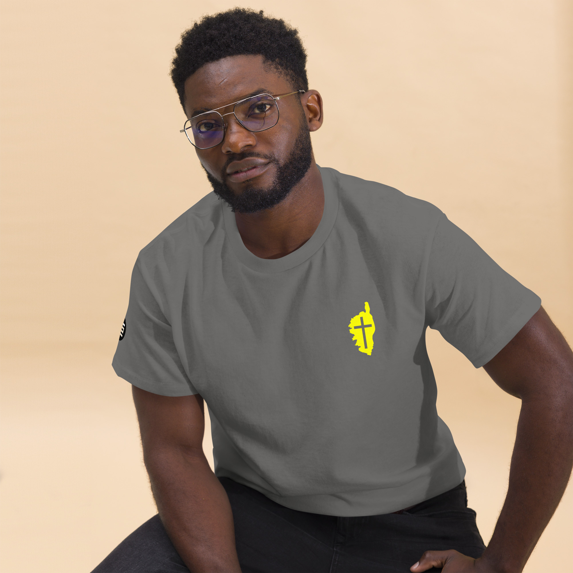 T-shirt unisexe Quasquara Gris