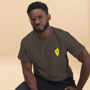T-shirt unisexe Quasquara Chocolat