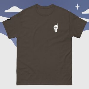 T-shirt unisexe Quasquara W-Chocolat