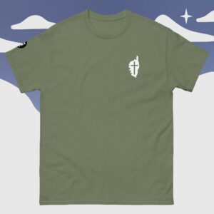 T-shirt unisexe Quasquara W-Kaki