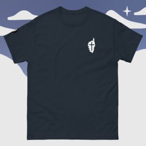 T-shirt unisexe Quasquara W-Marine