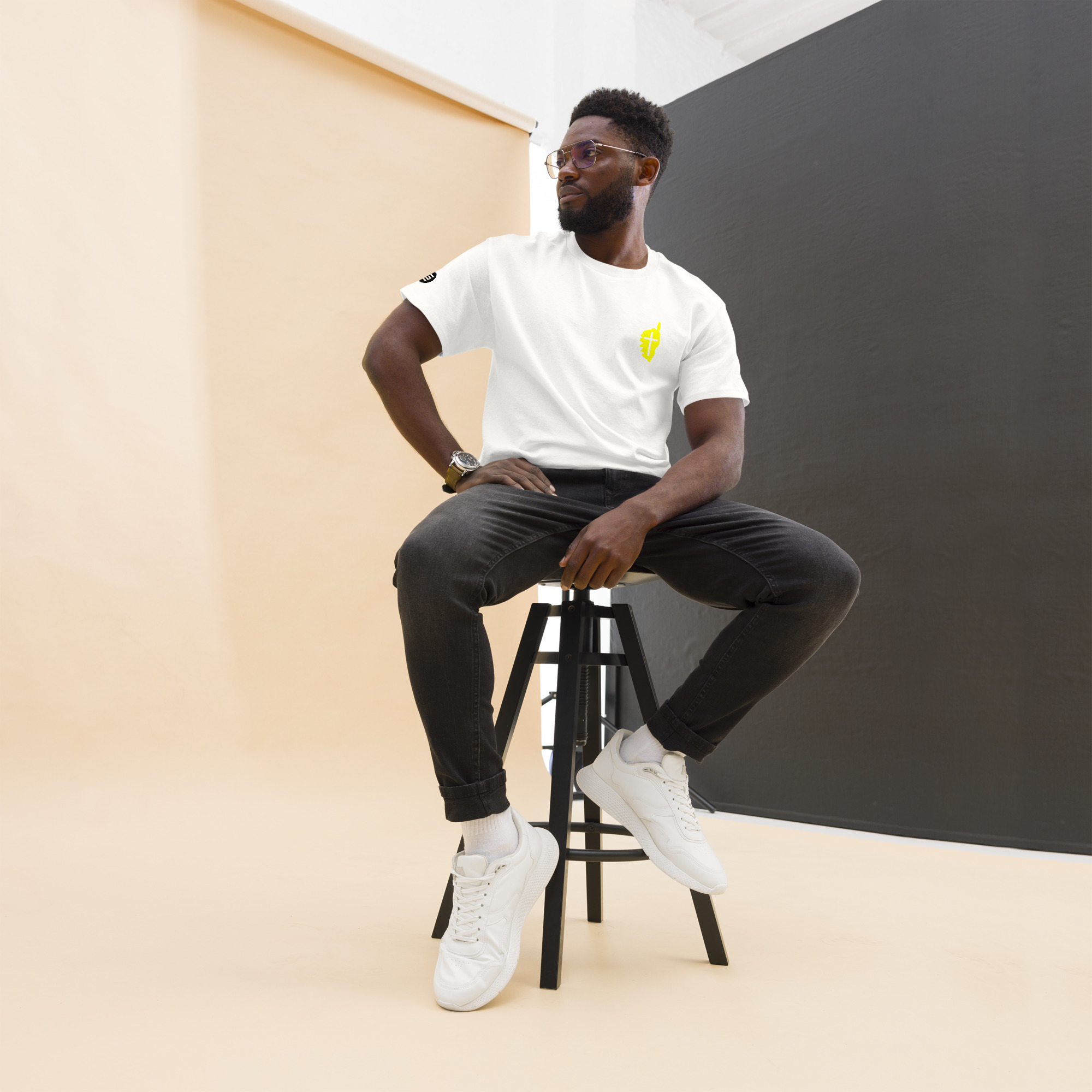 T-shirt unisexe Quasquara Black – Image 3