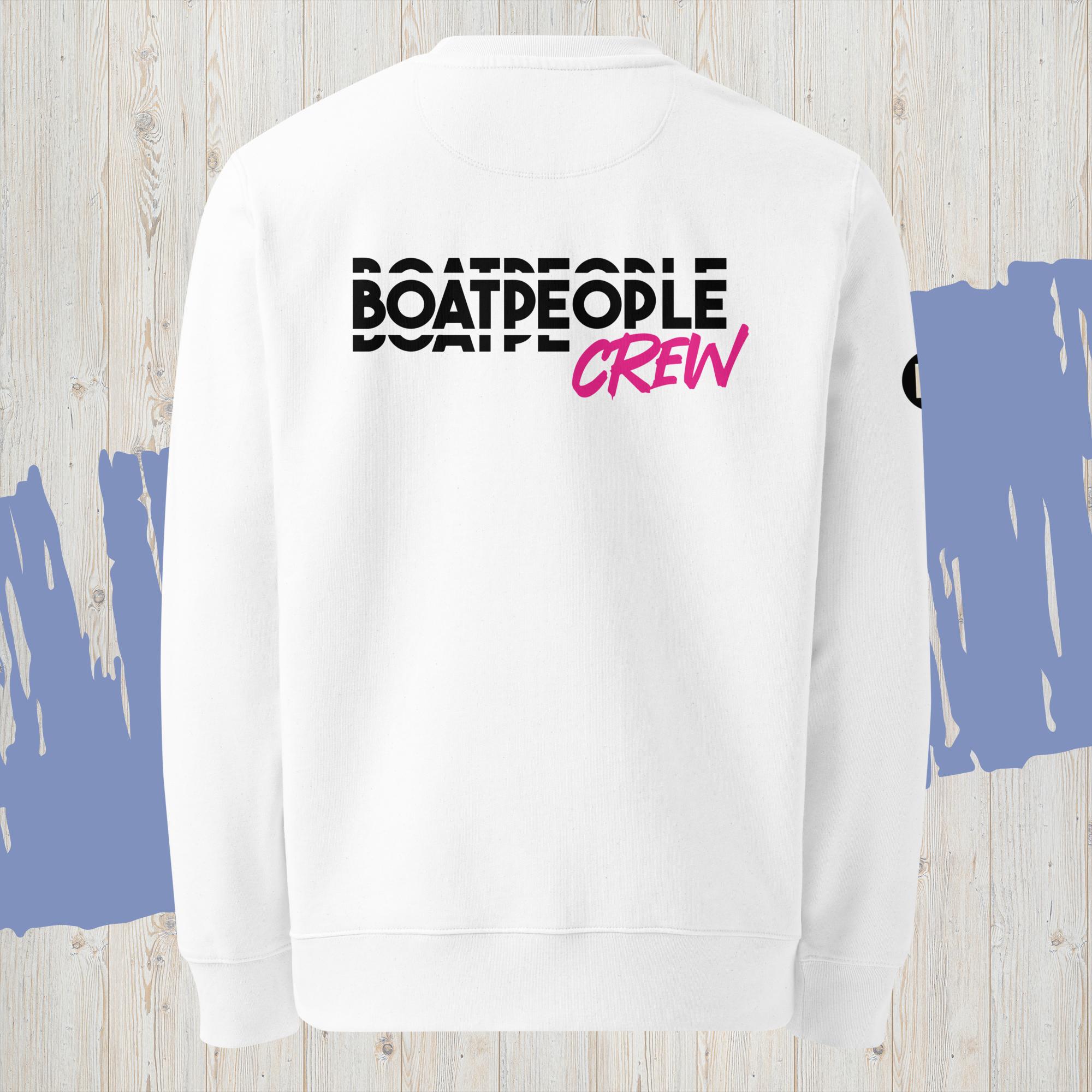 Sweat BoatPeople 2026 BK-White – Image 3