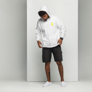 Veste capuche Zip Quasquara Y-Blanc