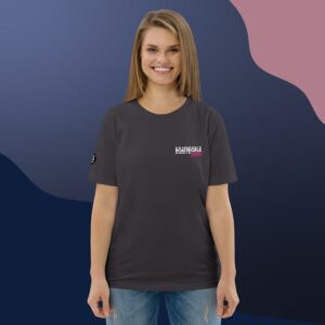 T-shirt unisexe bio BoatPeople 2026 Gris