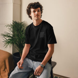 T-shirt bio Indipendenza BK-BLK