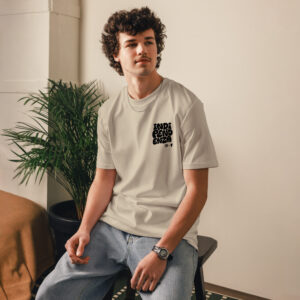 T-shirt bio Indipendenza Be-BLK