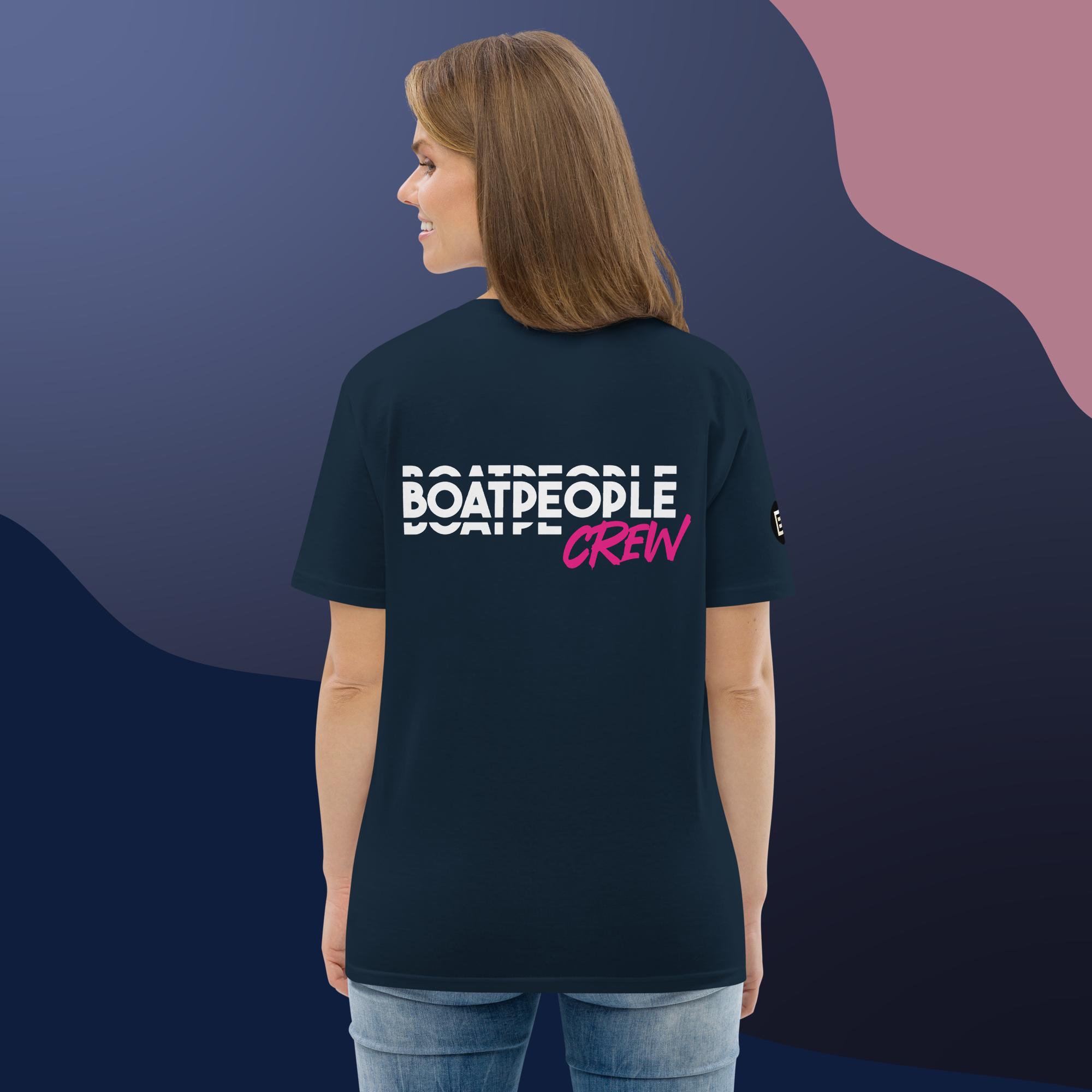 T-shirt unisexe bio BoatPeople 2026 Black – Image 8