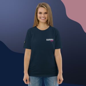 T-shirt unisexe bio BoatPeople 2026 Marine