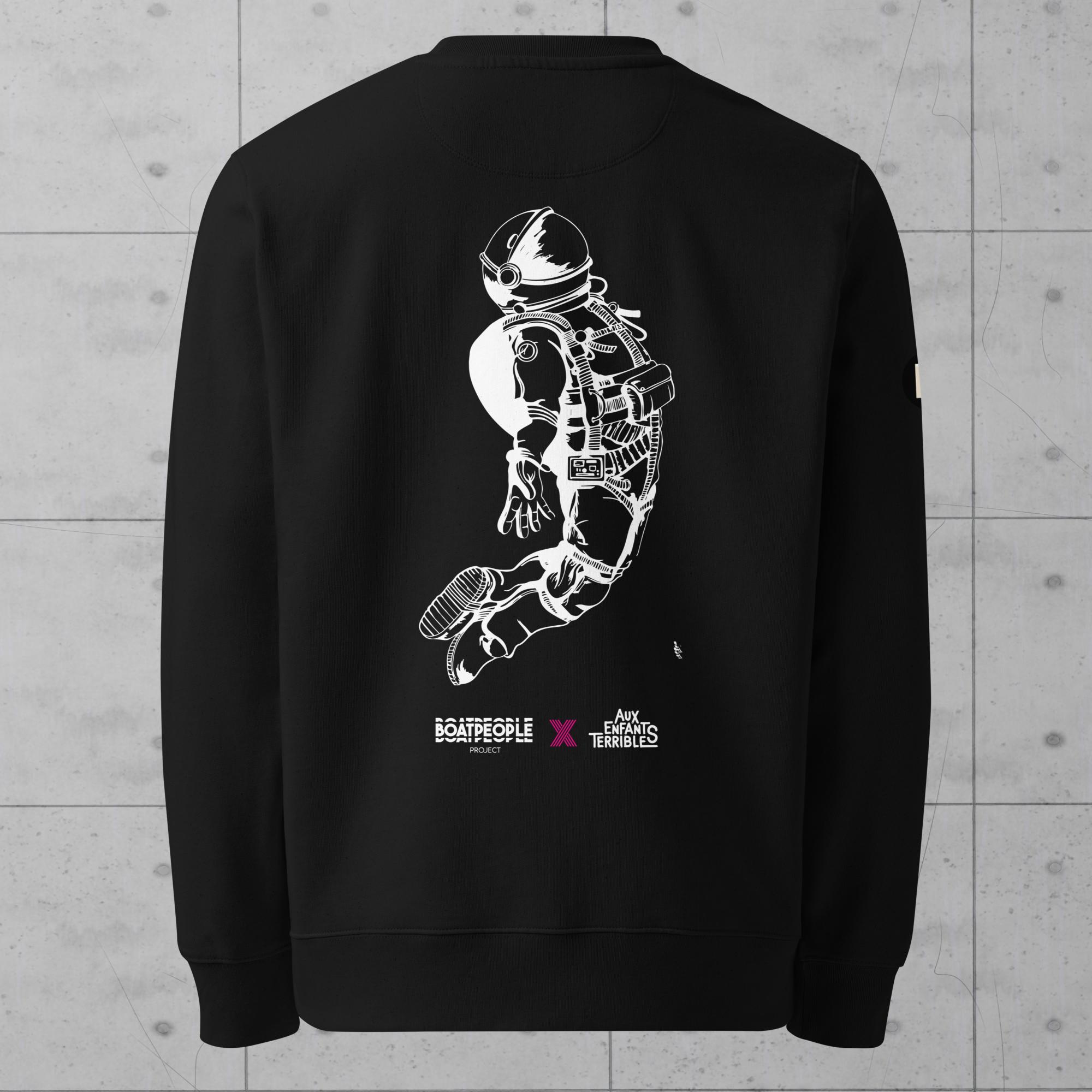 Sweatshirt Astral Dreams BoatPeople Black – Image 3
