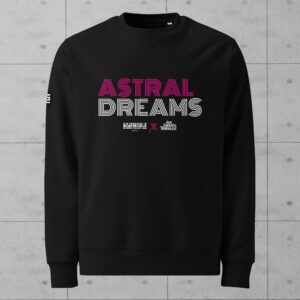 Sweatshirt Astral Dreams BoatPeople Black