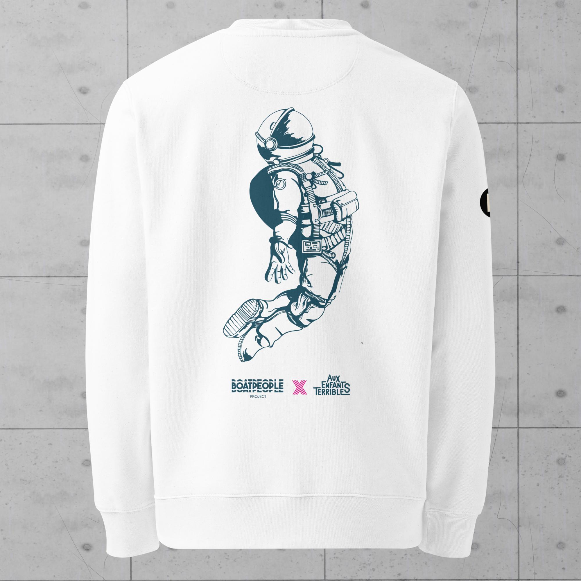 Sweatshirt Astral Dreams BoatPeople White – Image 3