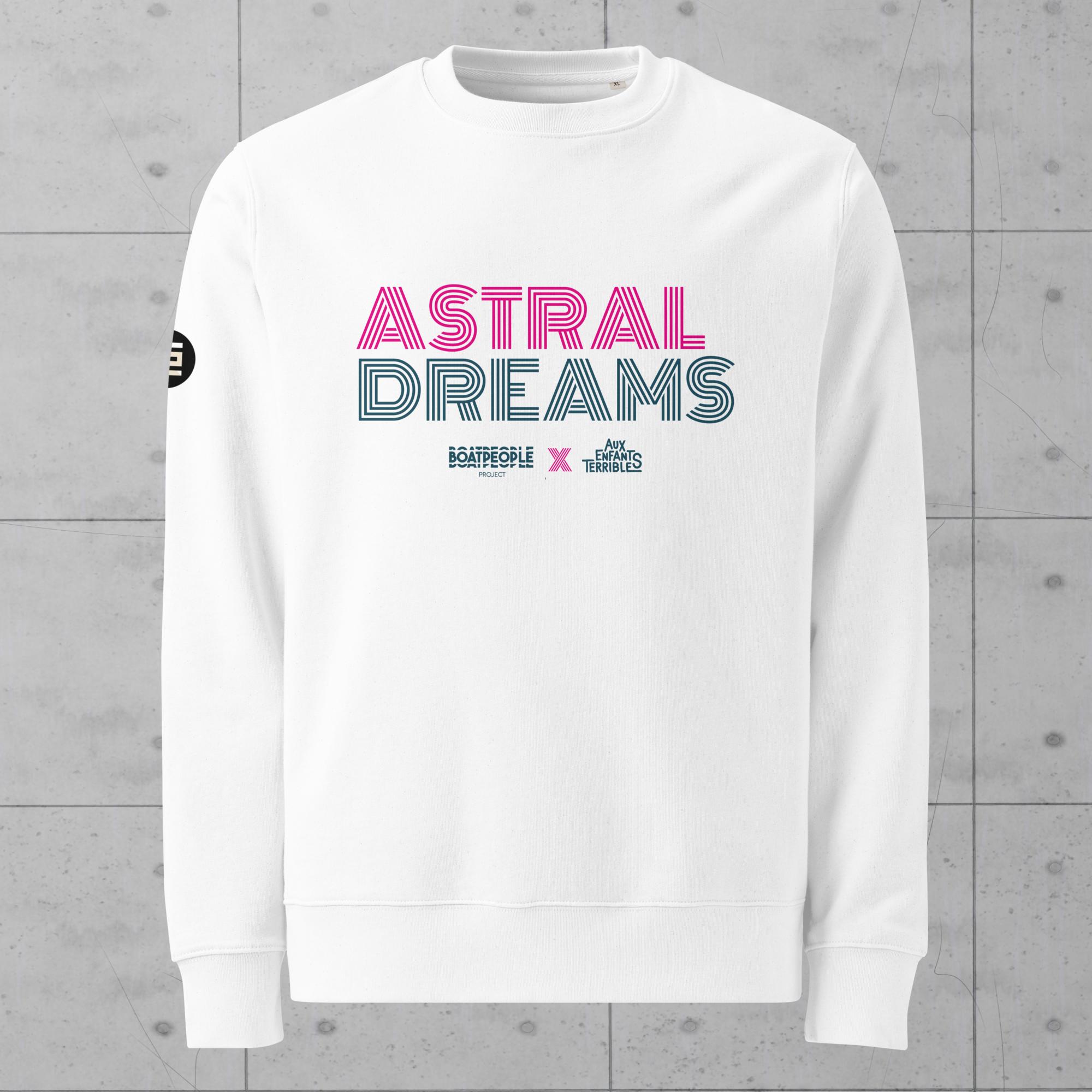 Sweatshirt Astral Dreams BoatPeople White