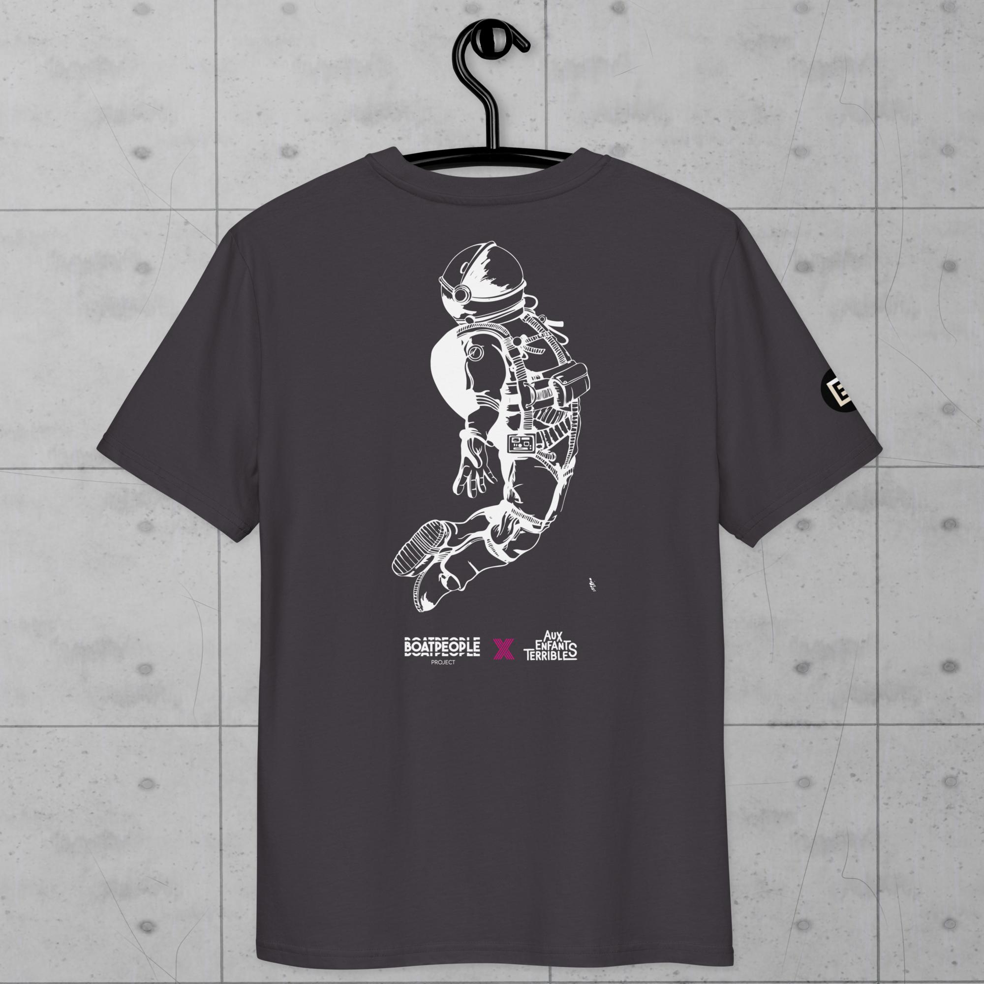 T-shirt Bio Astral Dreams BoatPeople Gris – Image 3
