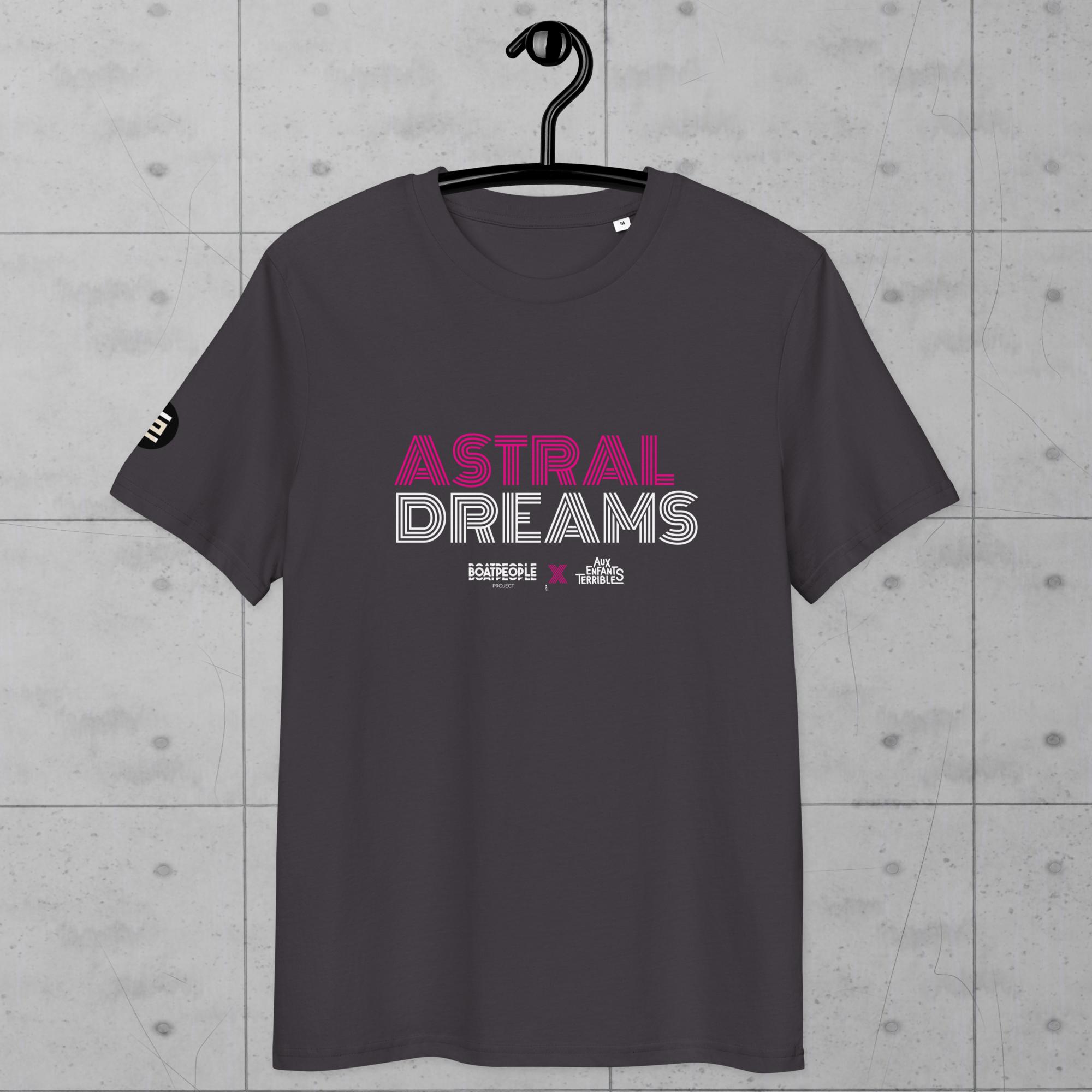 T-shirt Bio Astral Dreams BoatPeople Gris