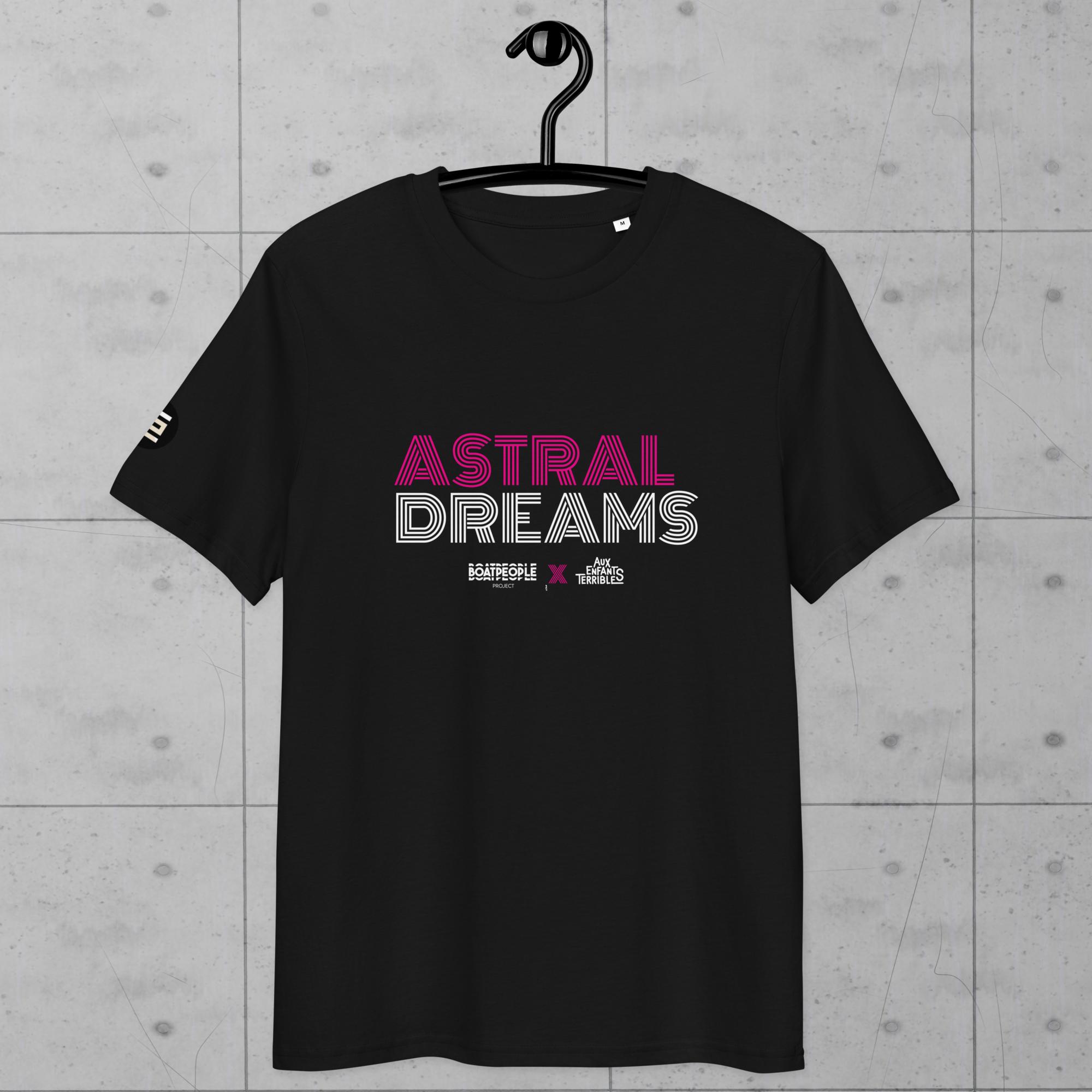 T-shirt Bio Astral Dreams BoatPeople Black