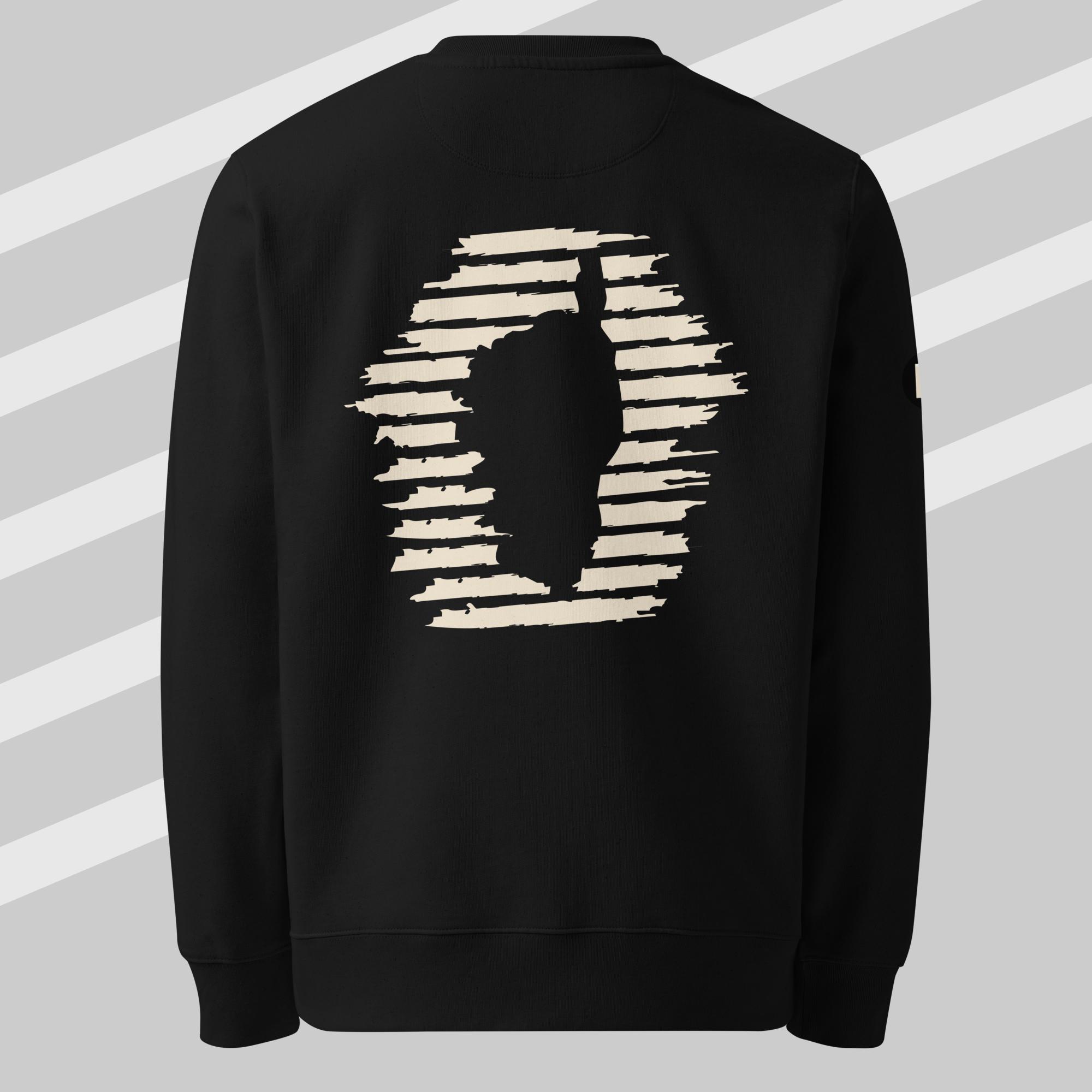 Sweat Macchia Col Rond Black & Sable – Image 3