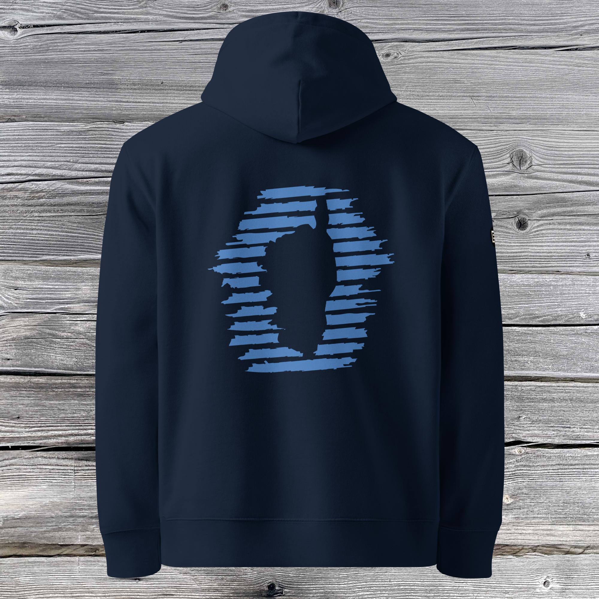 Sweat à capuche Macchia Corse M & Blue – Image 3